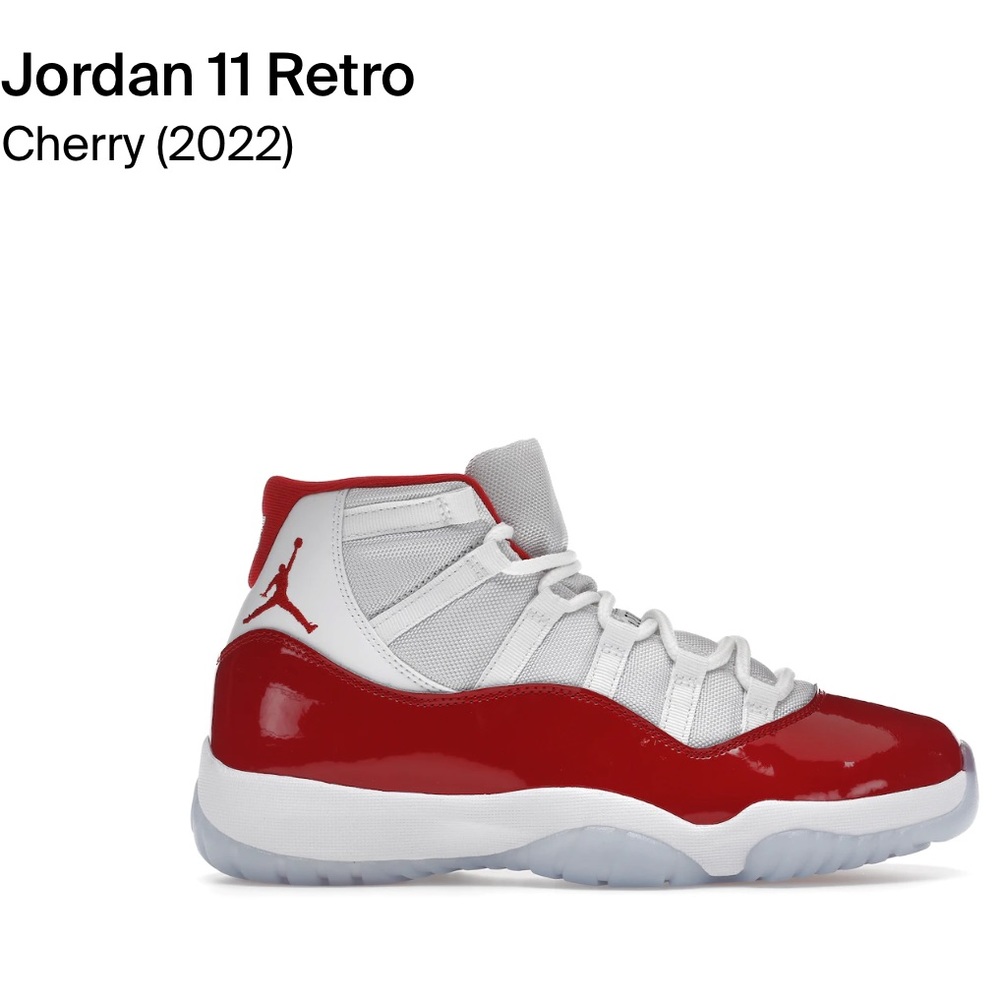Jordan 11 Retro Cherry mens 9